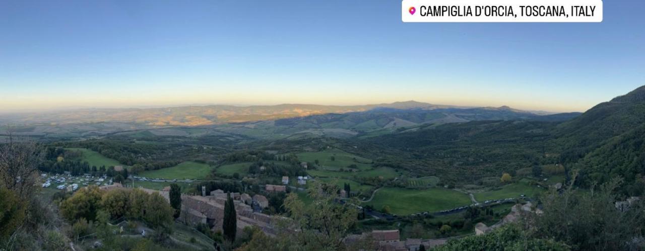 Apartmán La Casa Del Teatro Campiglia dʼOrcia Exteriér fotografie